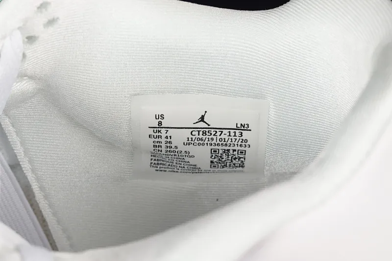 All categories Air Jordan Jordan series basketball shoes Air Jordan 4 F version Air Jordan 4 "Pine Green" AJ4 Joe 4 white and green first layer genuine label CT8527-113